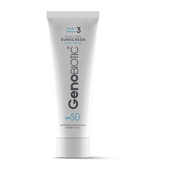 کرم ضد آفتاب رنگی ژنو بایوتیک مدل SunoGen با SPF50 حجم 50 میلی لیتر (کپی)
